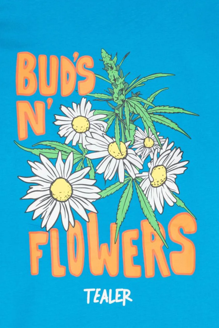 TS BUDS N FLOWERS - T-shirt | Bleu*TEALER New