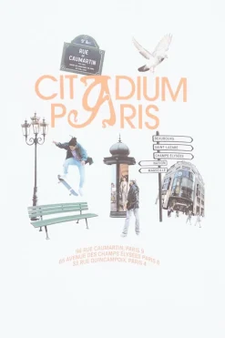 T-SHIRT PARIS - T-shirt | Blanc*CITADIUM Hot
