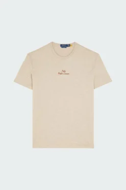 T-shirt coupe classique à logo en jersey - T-shirt | Beige*POLO RALPH LAUREN Discount