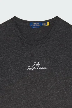 T-shirt coupe classique à logo en jersey - T-shirt | Noir*POLO RALPH LAUREN Discount
