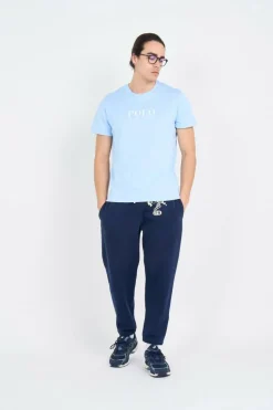 T-shirt de nuit logo en jersey de coton - T-shirt | Bleu*POLO RALPH LAUREN Outlet
