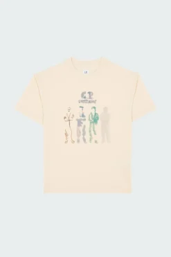 T-SHIRTS SHORT SLEEVE IN JERSEY 30/1 - T-shirt | Vert*C.P. COMPANY Clearance