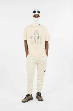 T-SHIRTS SHORT SLEEVE IN JERSEY 30/1 - T-shirt | Vert*C.P. COMPANY Clearance