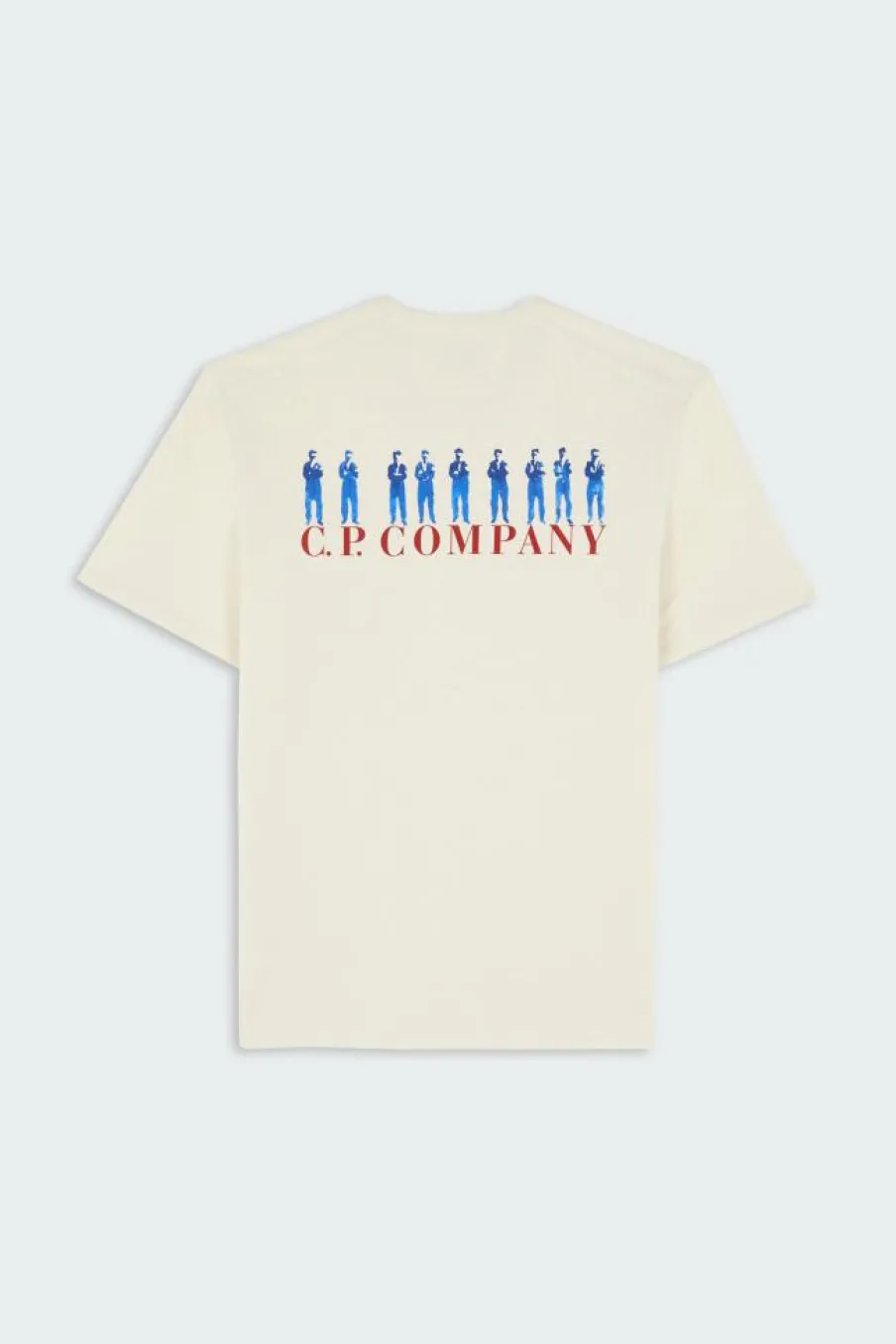 T-SHIRTS SHORT SLEEVE IN JERSEY GUSCETTE - T-shirt | Vert*C.P. COMPANY Sale