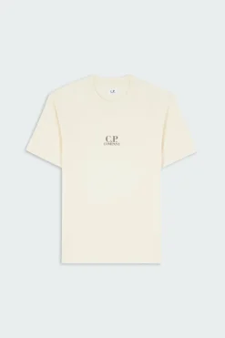 T-SHIRTS SHORT SLEEVE IN JERSEY 30/1 - T-shirt | Vert*C.P. COMPANY Discount