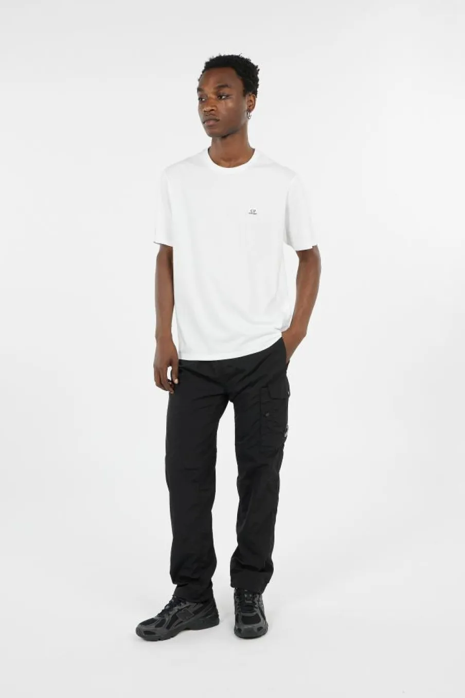 T-SHIRTS SHORT SLEEVE IN JERSEY 30/1 - T-shirt | Blanc*C.P. COMPANY Clearance