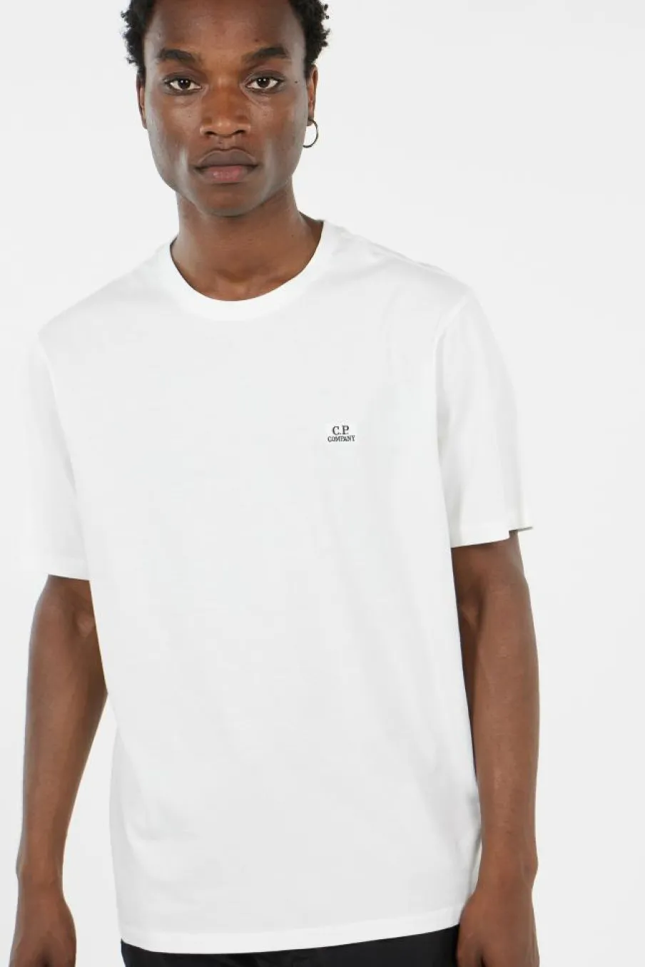 T-SHIRTS SHORT SLEEVE IN JERSEY 30/1 - T-shirt | Blanc*C.P. COMPANY Clearance