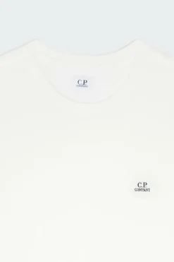 T-SHIRTS SHORT SLEEVE IN JERSEY 30/1 - T-shirt | Blanc*C.P. COMPANY Clearance