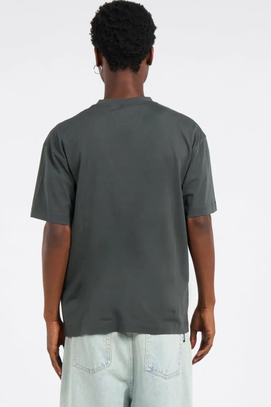 T-SHIRTS SHORT SLEEVE IN JERSEY 30/1 - T-shirt | Kaki*C.P. COMPANY Best