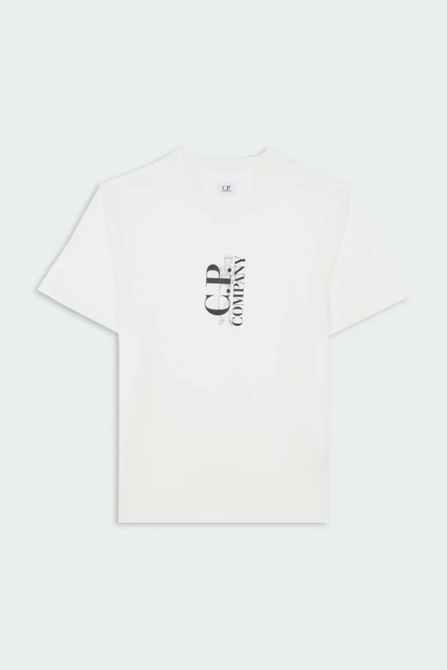 T-SHIRTS SHORT SLEEVE IN JERSEY 30/1 - T-shirt | Blanc*C.P. COMPANY Hot