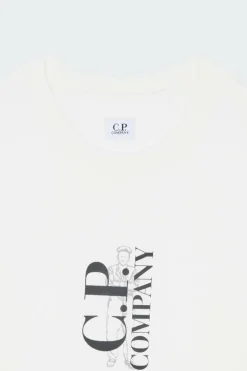 T-SHIRTS SHORT SLEEVE IN JERSEY 30/1 - T-shirt | Blanc*C.P. COMPANY Hot