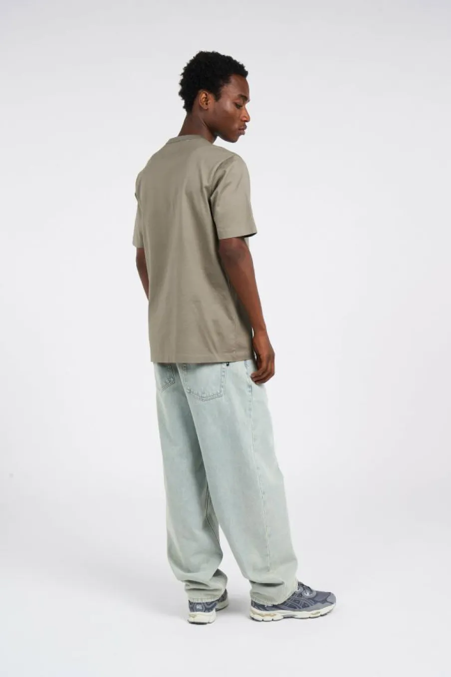 T-SHIRTS SHORT SLEEVE IN MERCERIZED JERSEY 30/2 TWISTED - T-shirt | Kaki*C.P. COMPANY New