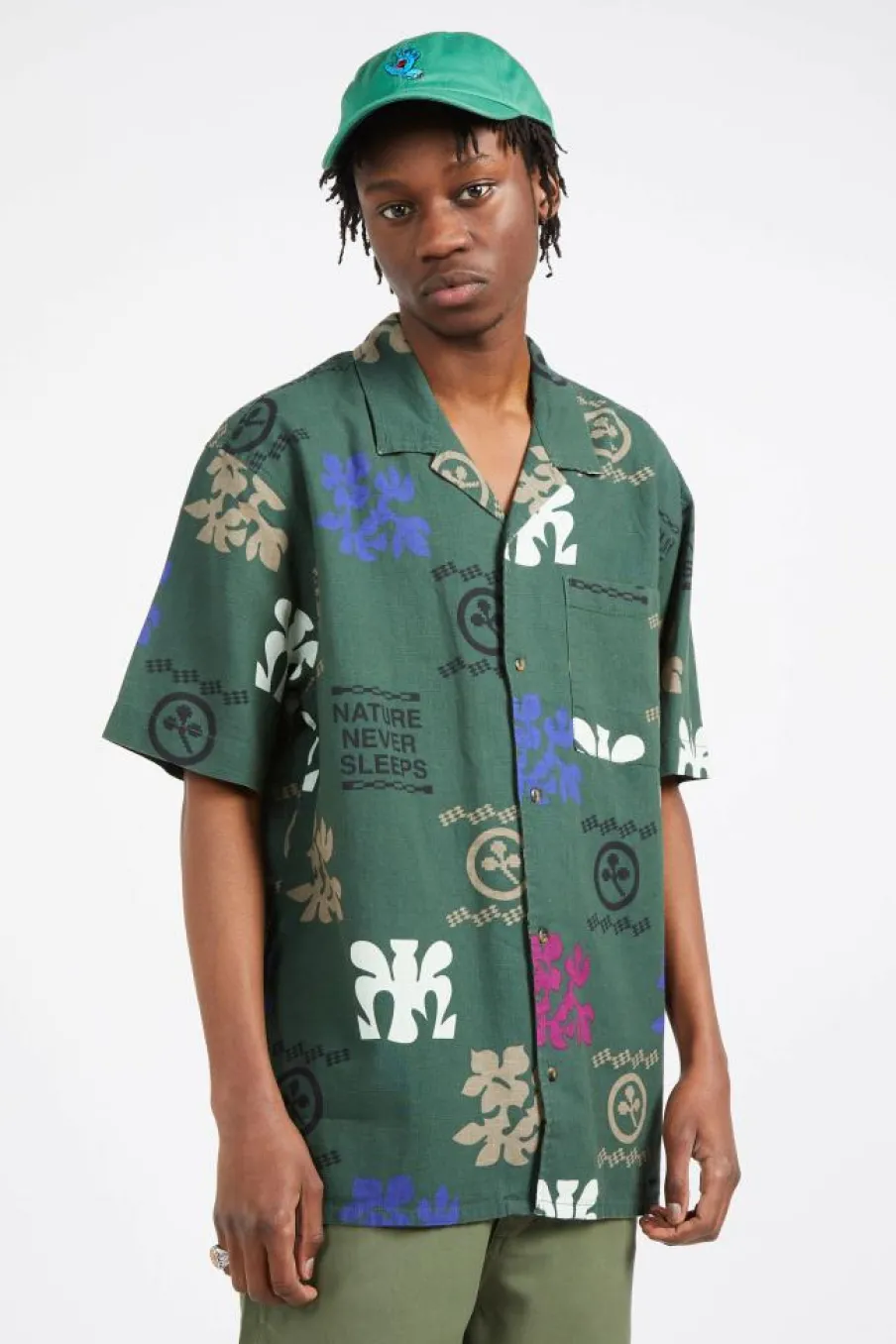 TWALWEG SS - Chemise | Multicolore*ELEMENT Hot