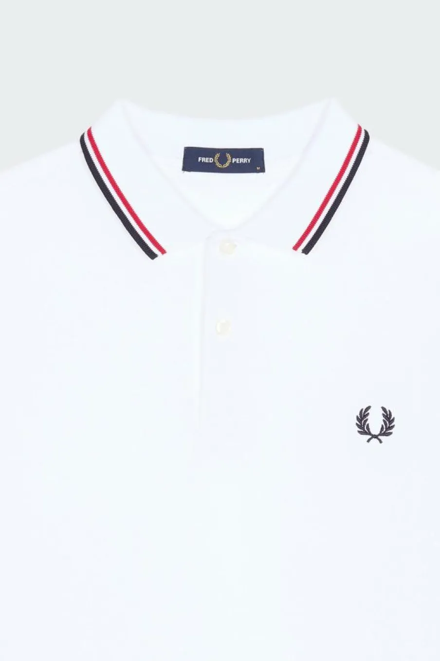 TWIN TIPPED - Polo | Blanc*FRED PERRY Discount