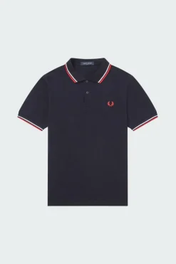 TWIN TIPPED - Polo | Bleu*FRED PERRY