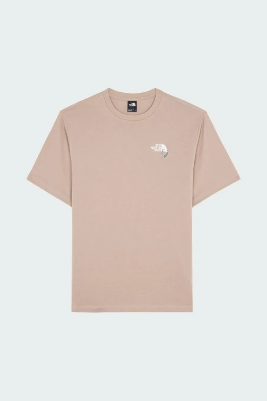 U EXPLORE CARABINER RELAXED S/S TEE - T-shirt | Beige*THE NORTH FACE