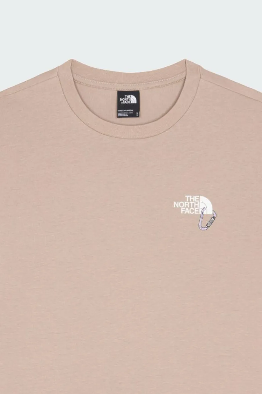 U EXPLORE CARABINER RELAXED S/S TEE - T-shirt | Beige*THE NORTH FACE