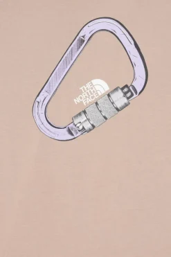 U EXPLORE CARABINER RELAXED S/S TEE - T-shirt | Beige*THE NORTH FACE