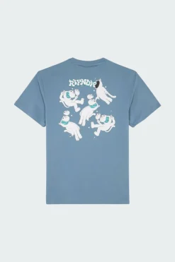 UNATTACHED - T-shirt | Bleu*RIPNDIP Outlet
