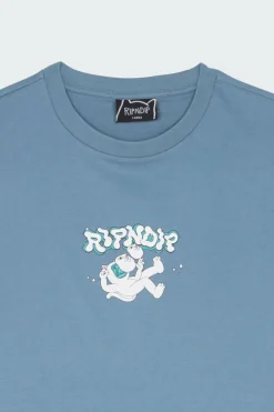 UNATTACHED - T-shirt | Bleu*RIPNDIP Outlet