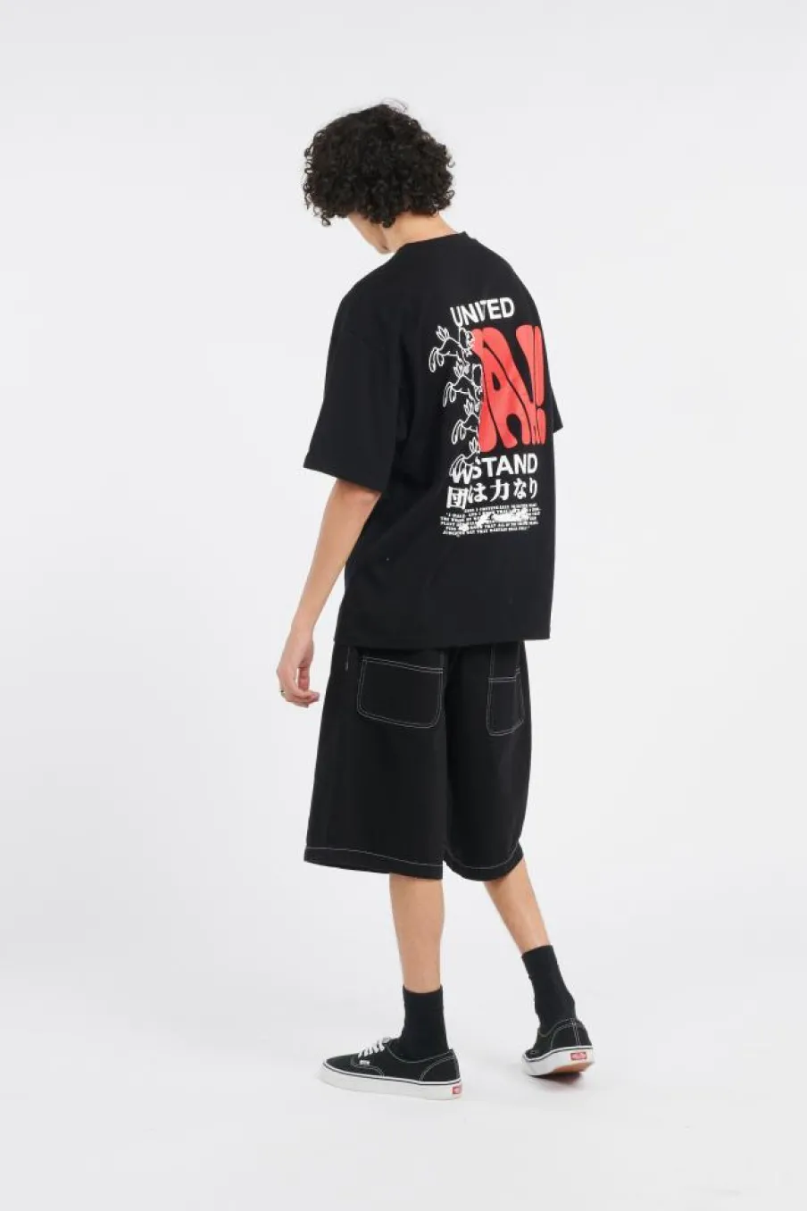 United We Stand - T-shirt | Noir*EDWIN Sale