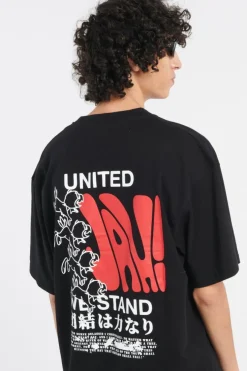 United We Stand - T-shirt | Noir*EDWIN Sale