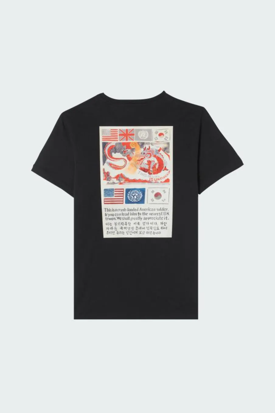 USN Blood Chit - T-Shirt | Noir*ALPHA INDUSTRIES Hot