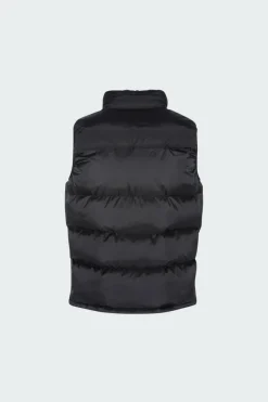UTAHV - Doudoune col montant droite sans manches | Noir*SCHOTT Discount