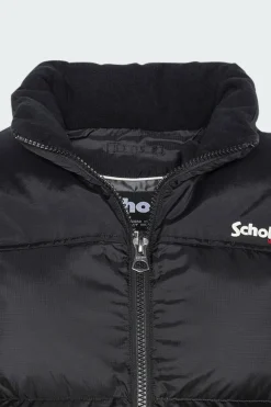 UTAHV - Doudoune col montant droite sans manches | Noir*SCHOTT Discount