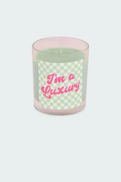 VANILLA LEMON GOJI BERRY I AM A LUXURY CANDLE / GREEN - Bougie | Vert*FLAMINGO CANDLES Outlet