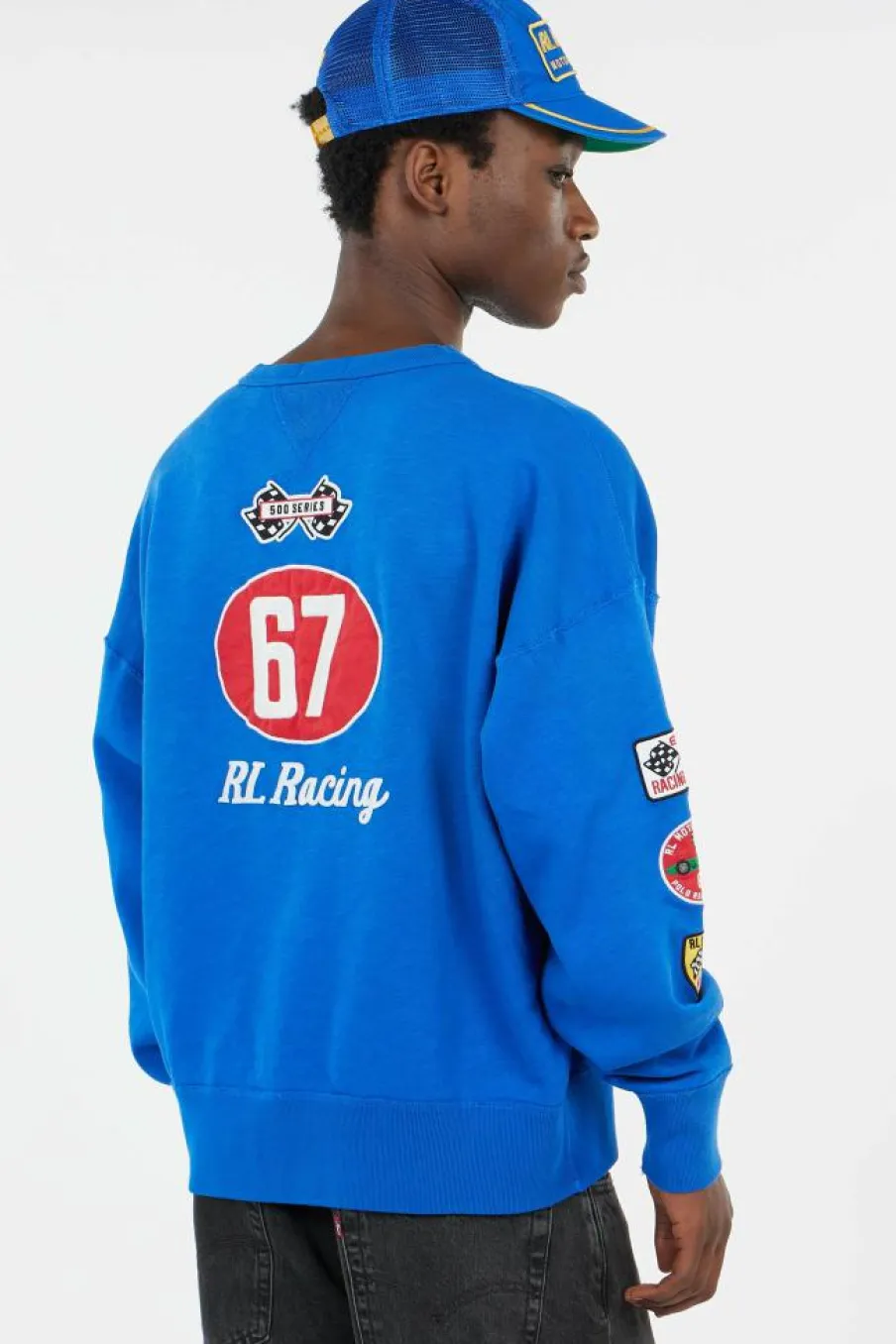 Vintage Fit Fleece Graphic Sweatshirt - Sweatshirt | Bleu*POLO RALPH LAUREN Sale