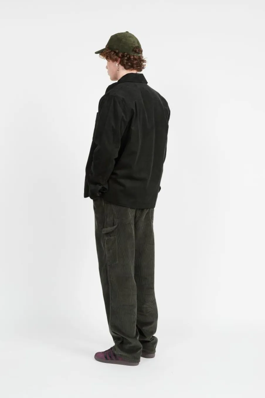 WAFFLE CORD OVERSHIRT - Surchemise | Vert*FRED PERRY Clearance