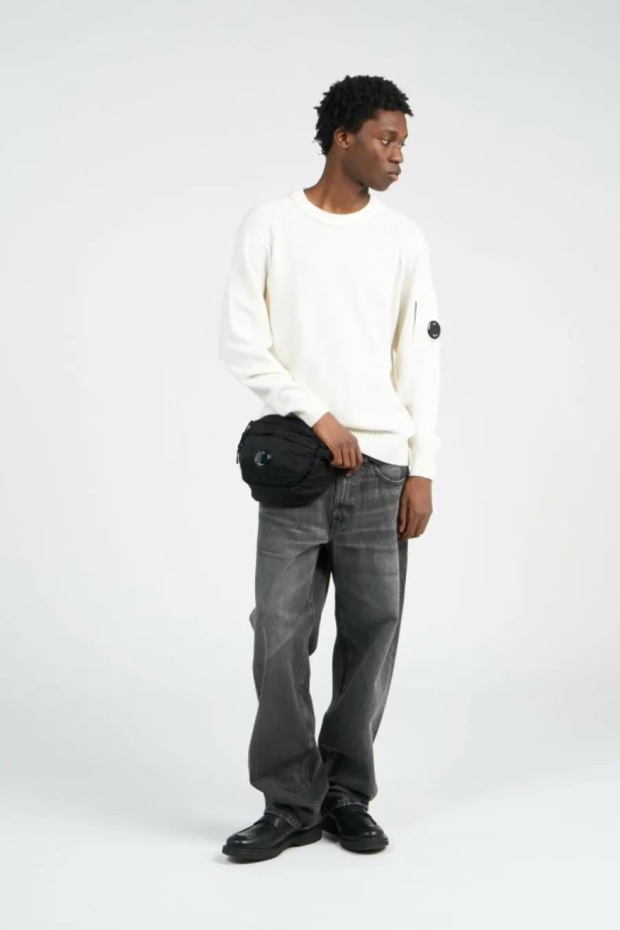 WAIST BAG IN NYLON - Sac à bandoulière | Noir*C.P. COMPANY Hot