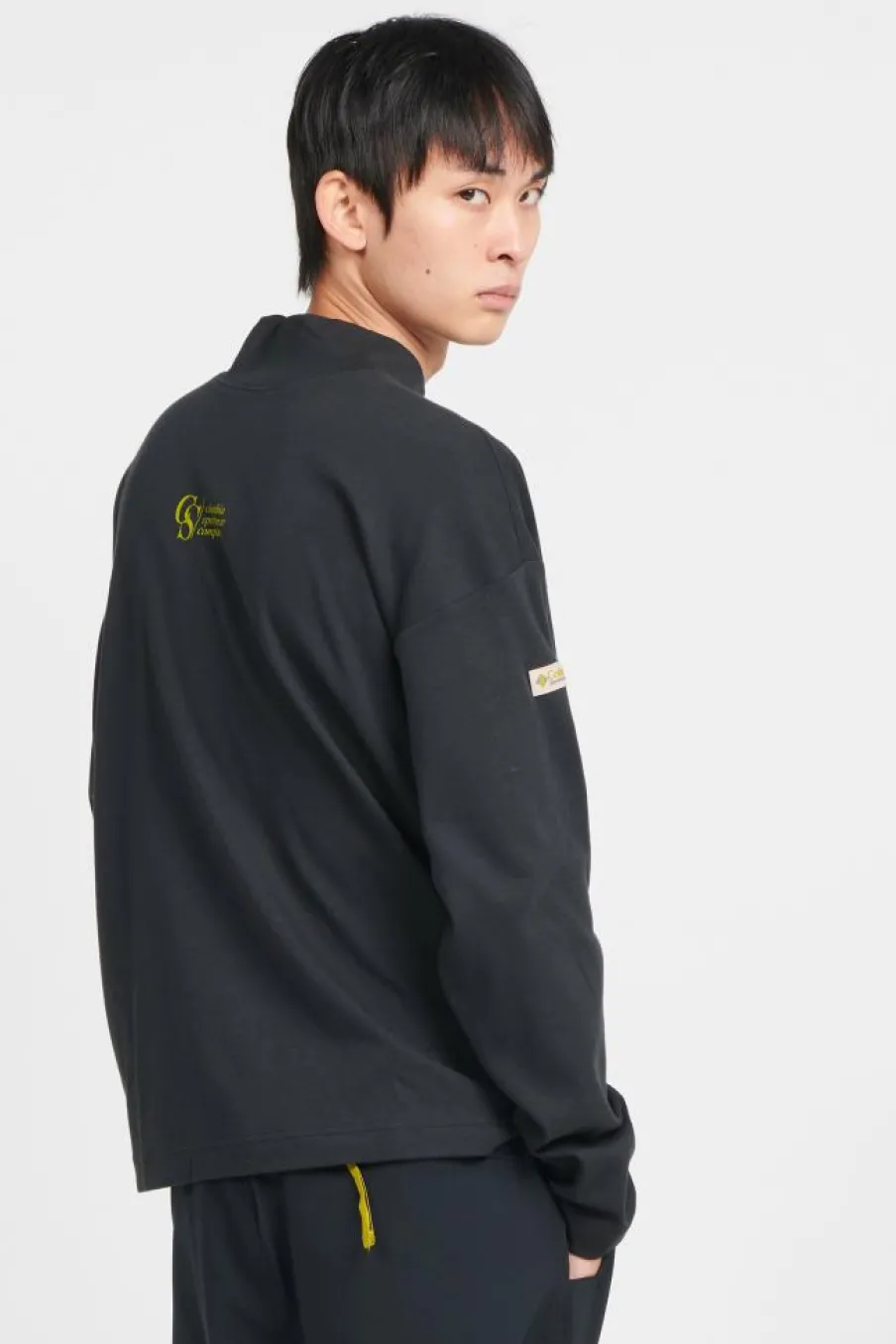 Wallowa Graphic LS - T-shirt | Noir*COLUMBIA Sale