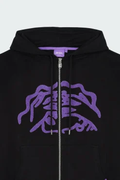 WAREHOUSE - Hoodie zippé | Noir*JACKER Discount