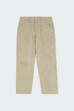 WASHED DOUBLE KNEE WORK - Pantalon | Beige*LOST MANAGEMENT CITIES New