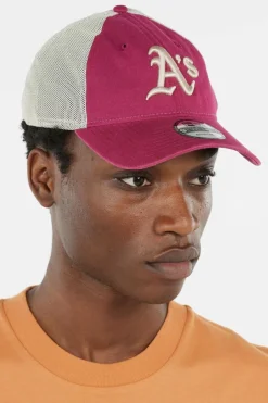 WASHED 9TWENTY TRUCKER OAKATH - Casquette | Rouge*NEW ERA New