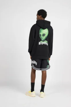 WE COME IN PEACE - Hoodie | Noir*RIPNDIP New