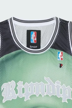 WE COME IN PEACE BASKETBALL JERSEY - Débardeur | Noir*RIPNDIP