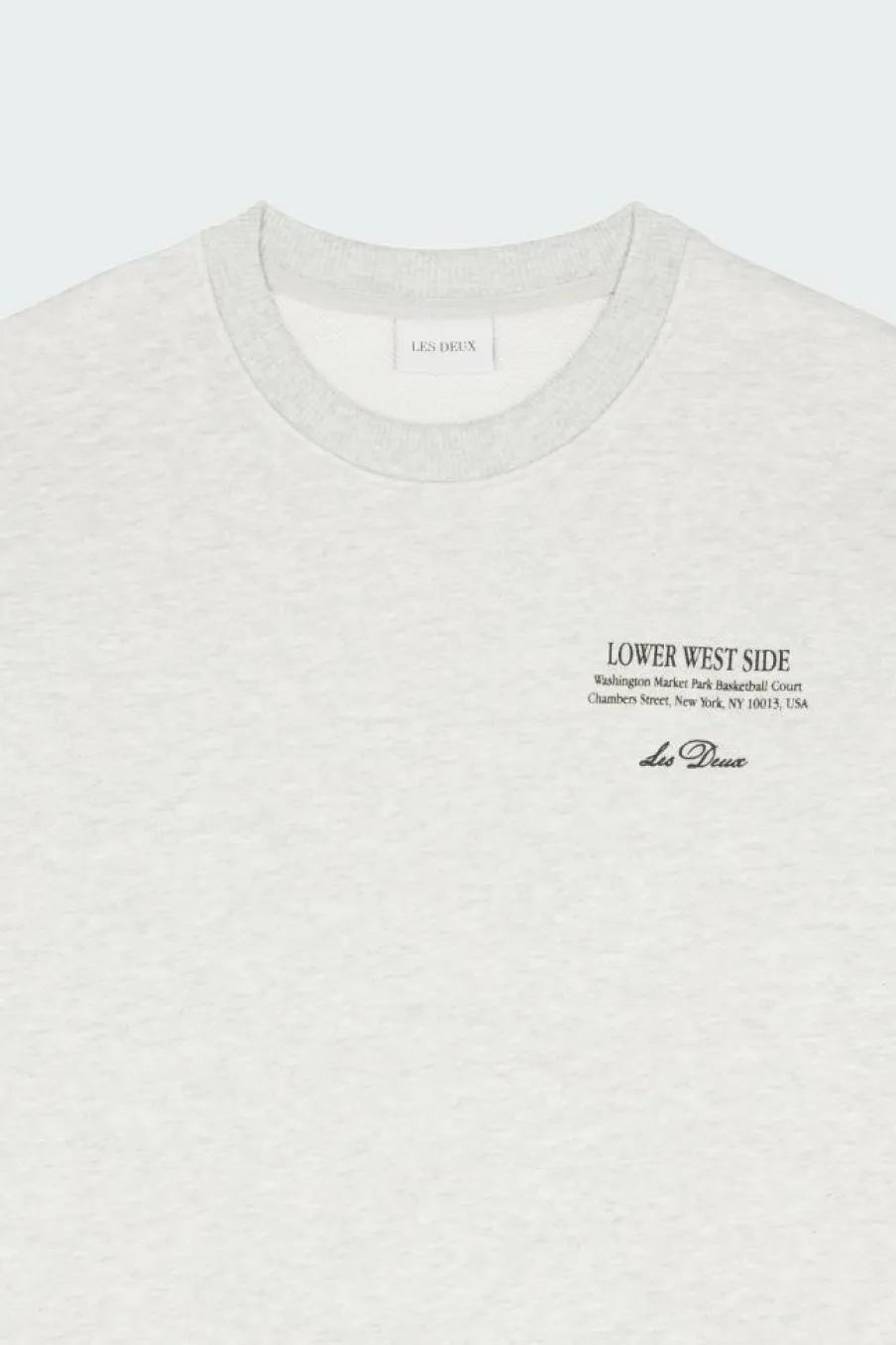 West - Sweatshirt | Gris*LES DEUX Best