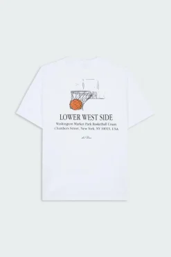 West - T-shirt | Blanc*LES DEUX Online
