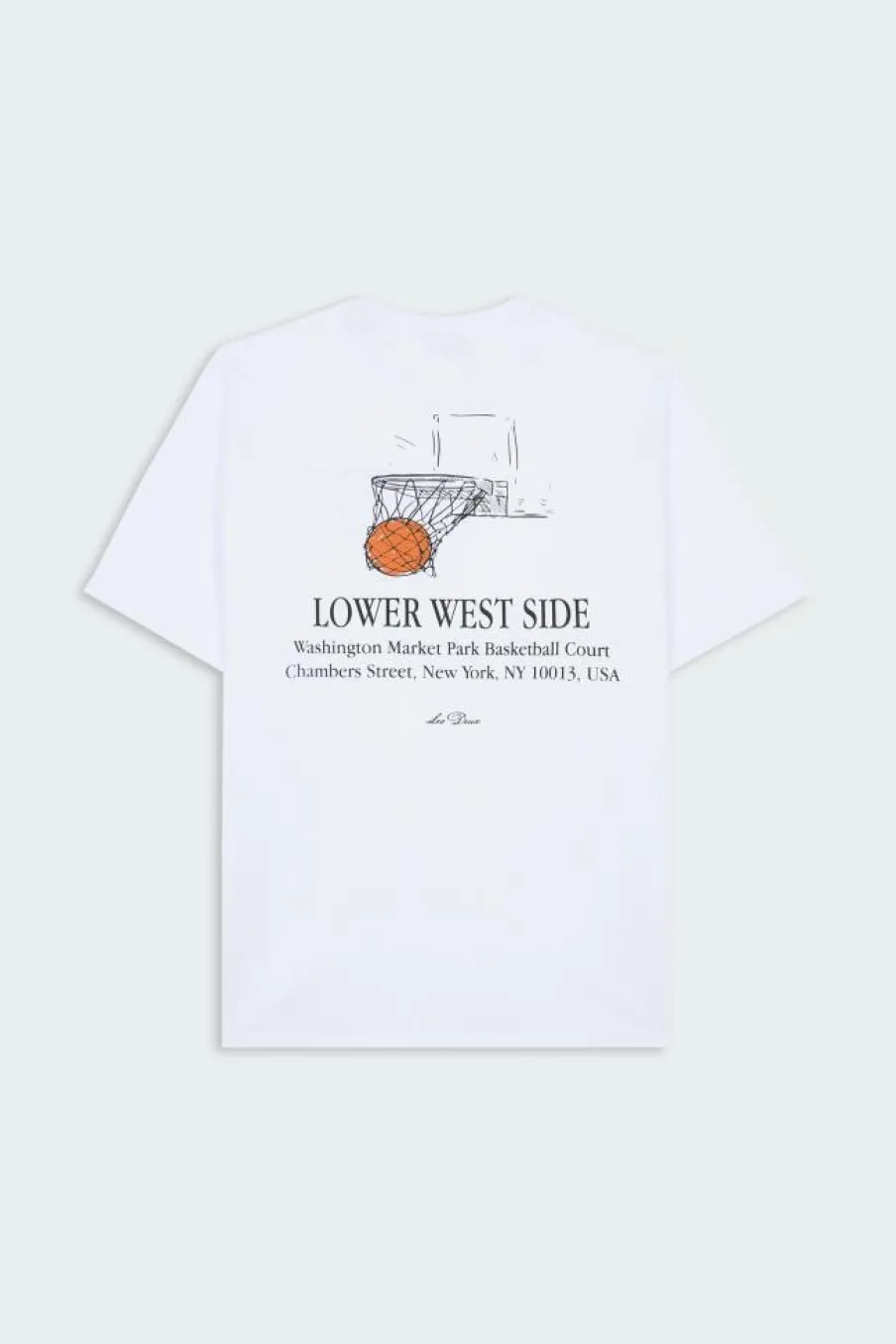 West - T-shirt | Blanc*LES DEUX Online