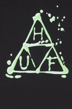 WET & WILD SS - T-shirt | Noir*HUF