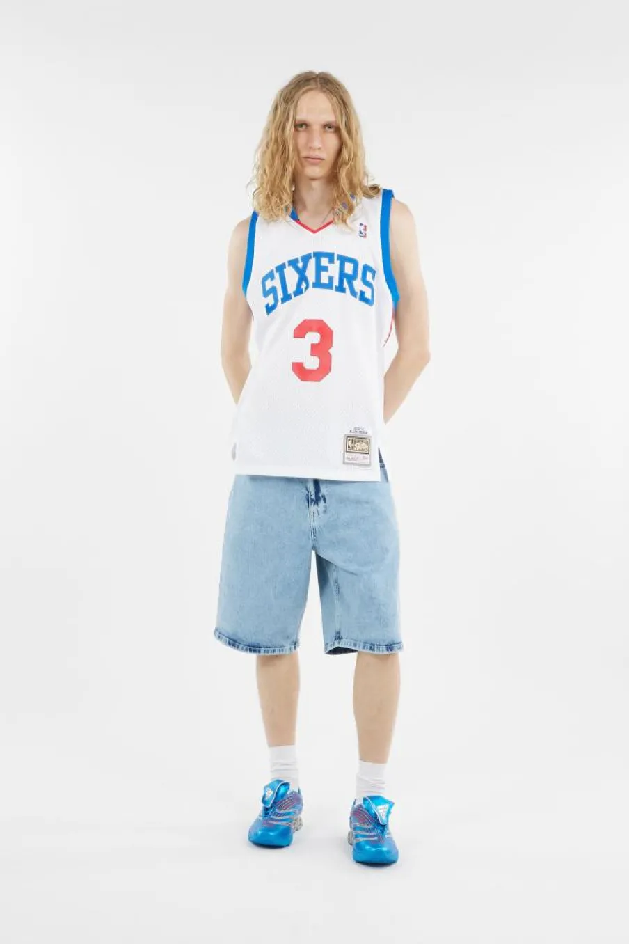 WHITE JERSEY - Débardeur | Blanc*MITCHELL & NESS Discount
