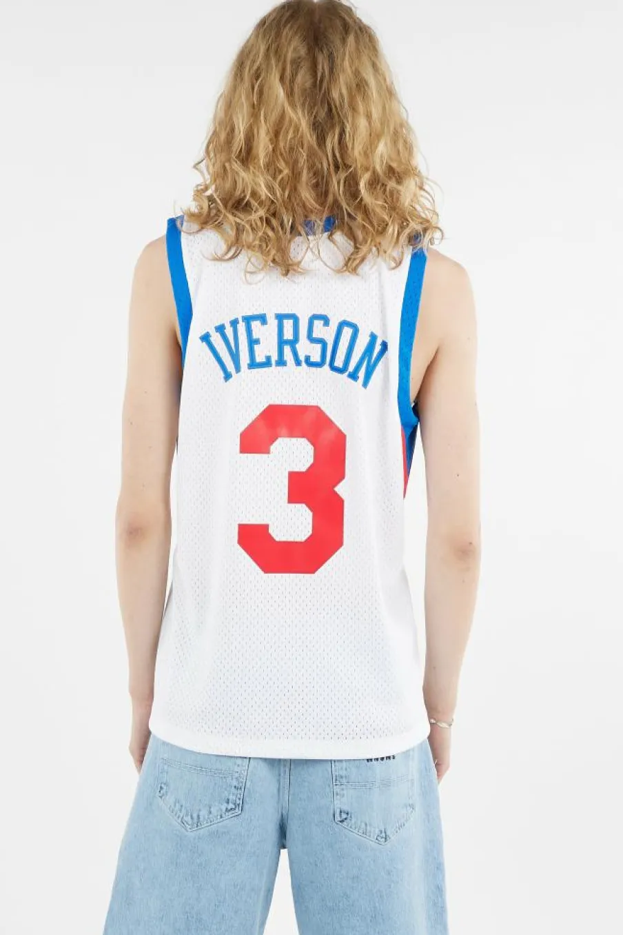 WHITE JERSEY - Débardeur | Blanc*MITCHELL & NESS Discount