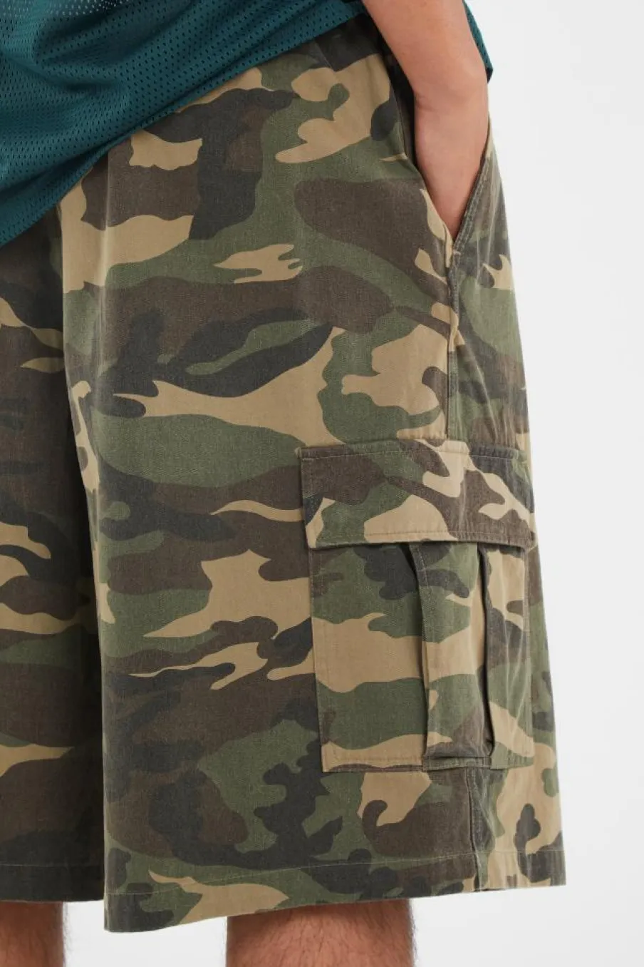 WIDE CARGO SHORTS - Bermuda | Multicolore*LOST MANAGEMENT CITIES New