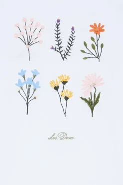 WILD FLOWER - T-shirt | Blanc*LES DEUX Clearance