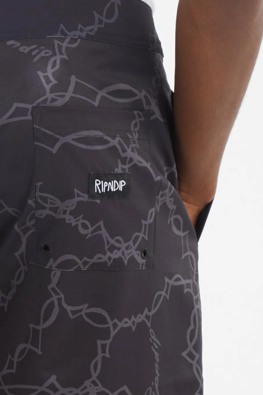 Wired Swim Shorts - Short de bain | Noir*RIPNDIP Hot