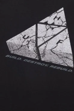 WITHSTAND - t-shirt | Noir*HUF Clearance