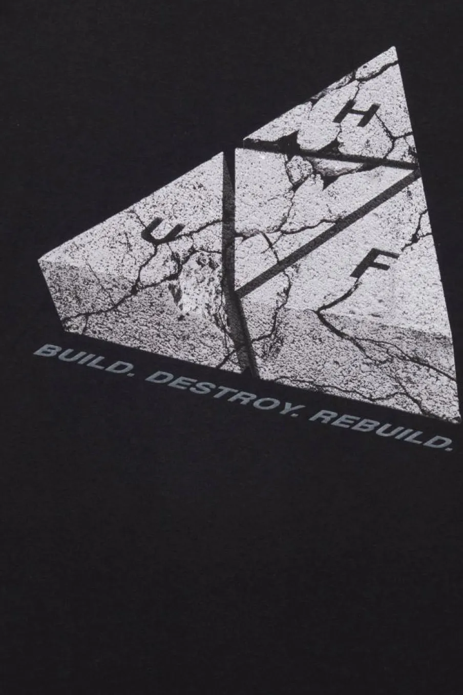 WITHSTAND - t-shirt | Noir*HUF Clearance